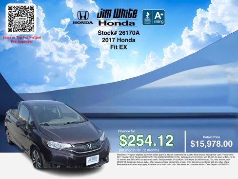 Used 2017 Honda Fit EX image 3