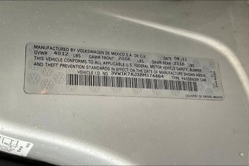 Used 2011 Volkswagen Jetta S image 24