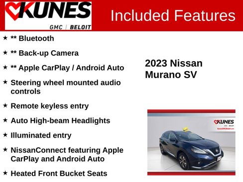 Used 2023 Nissan Murano SV image 2