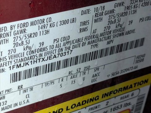 Used 2018 Ford Expedition Max XLT w/ Equipment Group 202A image 24