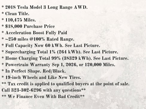 Used 2018 Tesla Model 3 Long Range image 14