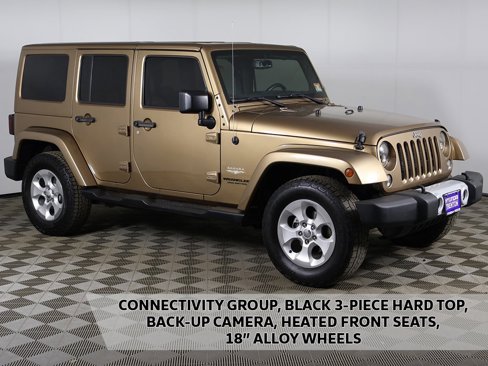 Used 2015 Jeep Wrangler Unlimited Sahara w/ Dual Top Group image 1