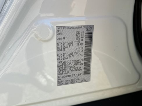 Certified 2019 Nissan Rogue SL w/ Premium Package image 36