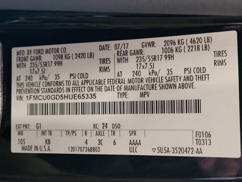 Used 2017 Ford Escape SE image 33