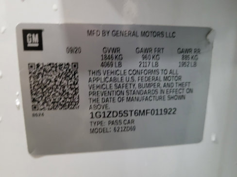 Used 2021 Chevrolet Malibu LT image 33
