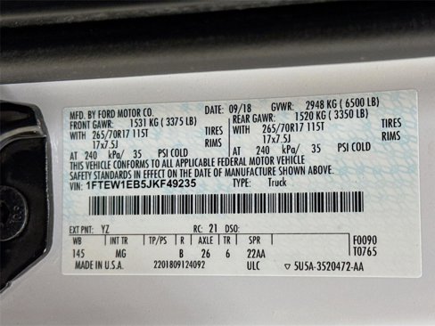 Used 2018 Ford F150 XLT image 27