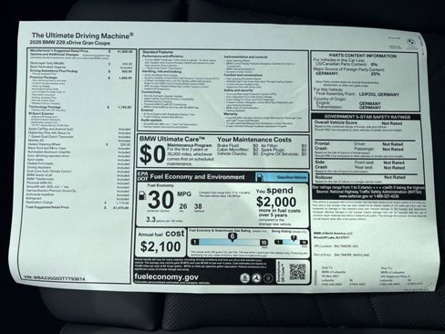 New 2026 BMW 228i xDrive w/ Technology Package image 32