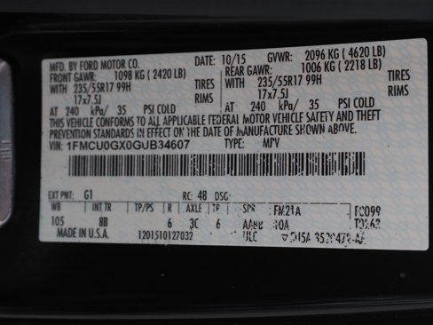 Used 2016 Ford Escape SE w/ SE Leather Comfort Package image 28