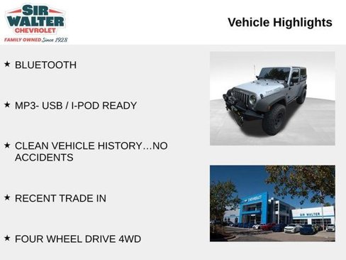 Used 2016 Jeep Wrangler Sport w/ Quick Order Package 24S image 2