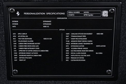 Certified 2025 Ferrari SF90 Spider image 27