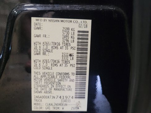 Used 2018 Nissan Frontier SV image 33