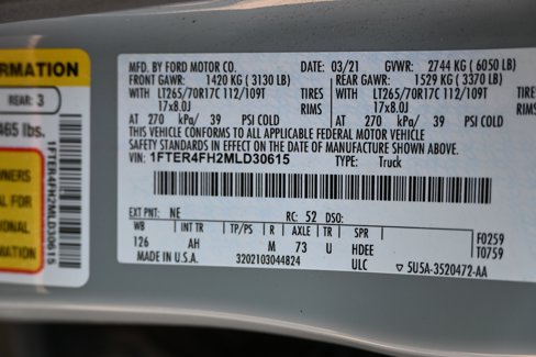 Used 2021 Ford Ranger XLT w/ Tremor Off-Road Package image 24