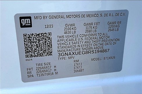 Certified 2024 Chevrolet Equinox LT image 32