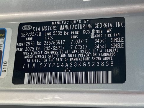 Used 2019 Kia Sorento L image 37