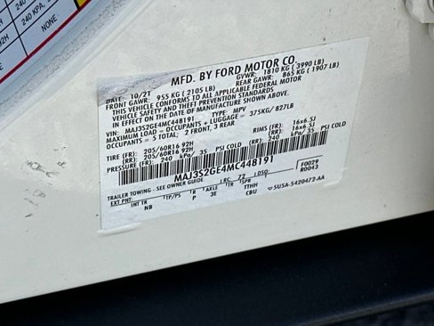Used 2021 Ford EcoSport SE image 22