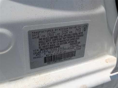 New 2025 Nissan Versa S w/ Trunk Package image 29