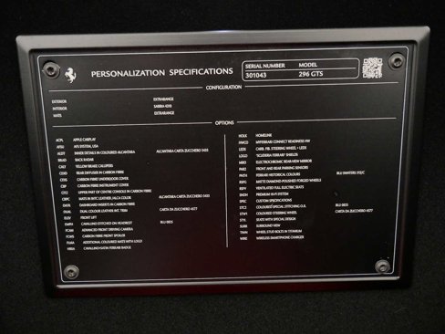 Certified 2024 Ferrari 296 GTS image 32