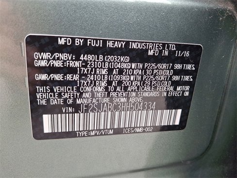 Used 2017 Subaru Forester 2.5i w/ Alloy Wheel Package image 25