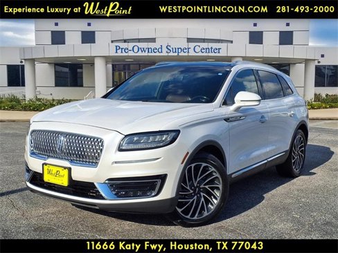 Used 2019 Lincoln Nautilus Reserve image 1