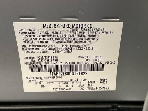 Used 2013 Ford Taurus SEL image 45