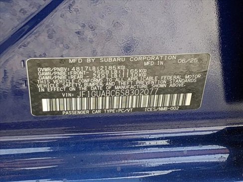 New 2025 Subaru Impreza 2.0i image 16