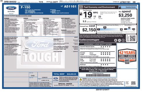 Used 2020 Ford F150 XLT w/ Equipment Group 302A Luxury image 11