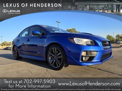 Used 2016 Subaru WRX Limited image 1