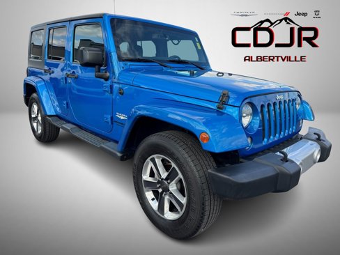 Used 2015 Jeep Wrangler Unlimited Sahara w/ Connectivity Group image 1