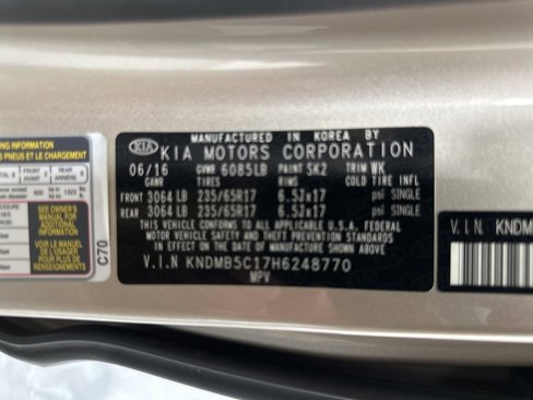 Used 2017 Kia Sedona LX w/ LX Essentials Premium Package image 30