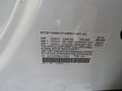 Used 2019 Acura MDX FWD w/ Technology Package image 33