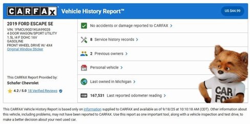 Used 2019 Ford Escape SE image 5