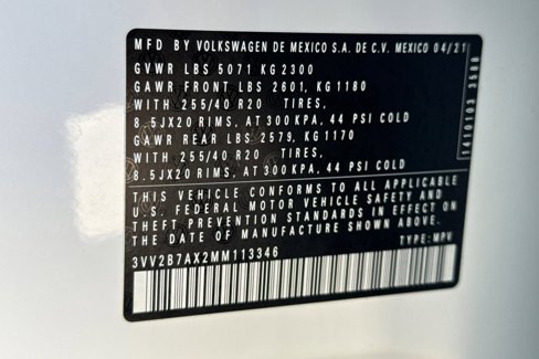 Used 2021 Volkswagen Tiguan SE image 23