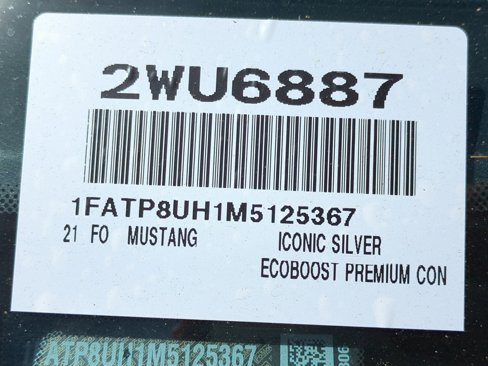 Used 2021 Ford Mustang Premium image 30