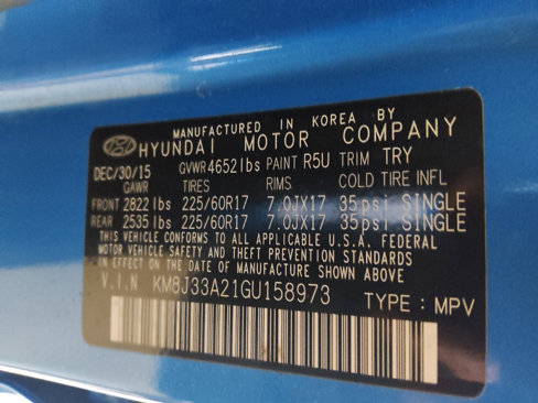 Used 2016 Hyundai Tucson Eco image 33