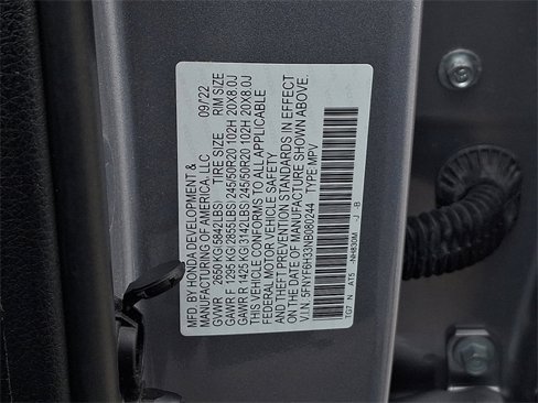 Certified 2022 Honda Pilot Sport image 28
