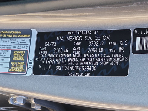 Used 2023 Kia Forte LXS w/ LXS Technology Package image 26
