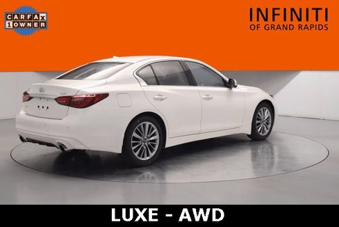 Used 2022 INFINITI Q50 Luxe w/ Cargo Package image 7