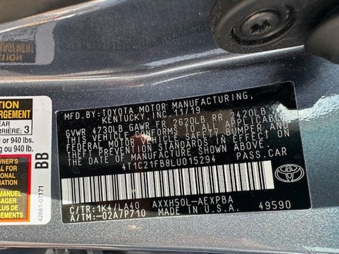 Used 2020 Toyota Avalon Limited image 13