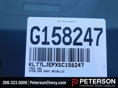New 2025 Chevrolet Trax RS w/ Sunroof Package image 26