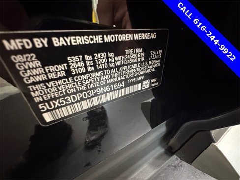 Used 2023 BMW X3 xDrive30i w/ Premium Package image 25