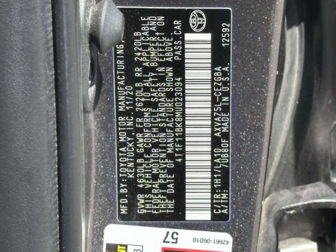 Used 2021 Toyota Camry XLE image 23
