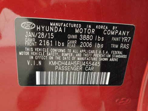 Used 2015 Hyundai Elantra Sport image 33