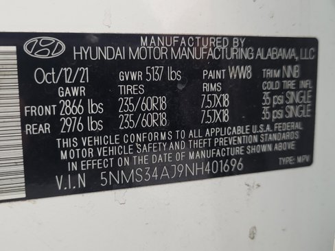Used 2022 Hyundai Santa Fe SEL w/ Convenience + Premium Package image 33