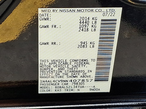 Used 2022 Nissan Altima 2.0 SR image 26