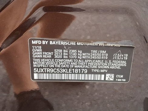 Used 2019 BMW X3 xDrive30i w/ Premium Package image 26