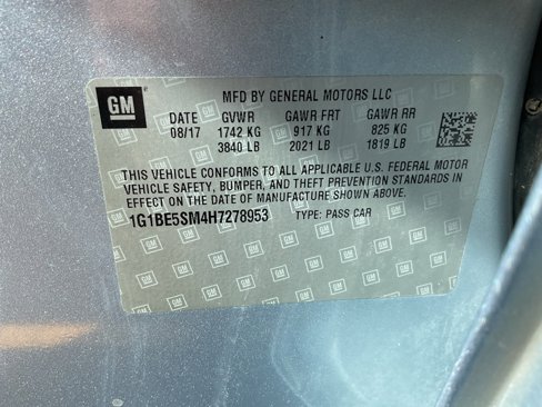 Used 2017 Chevrolet Cruze LT w/ Convenience Package image 34