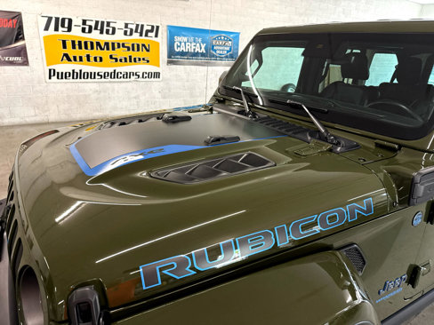 Used 2022 Jeep Wrangler Unlimited Rubicon 4xe w/ Steel Bumper Group image 93