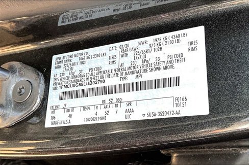 Used 2020 Ford Escape SE image 33