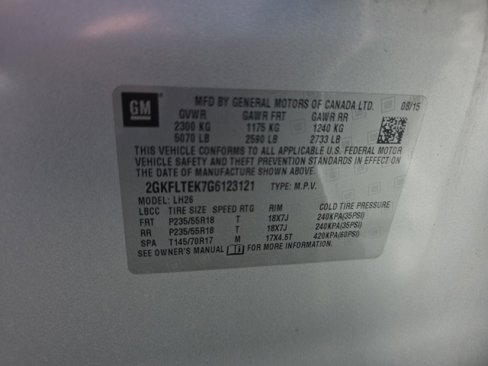 Used 2016 GMC Terrain SLE w/ Chrome Edition image 34
