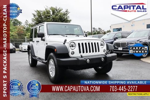 Used 2017 Jeep Wrangler Unlimited Sport w/ Quick Order Package 24S image 1